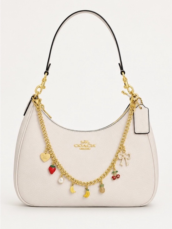 Accessories - Tory Toro Handmade 12” Gold Fruit Bag Charm | 18K Gold Plated | 🍓🍌🍍